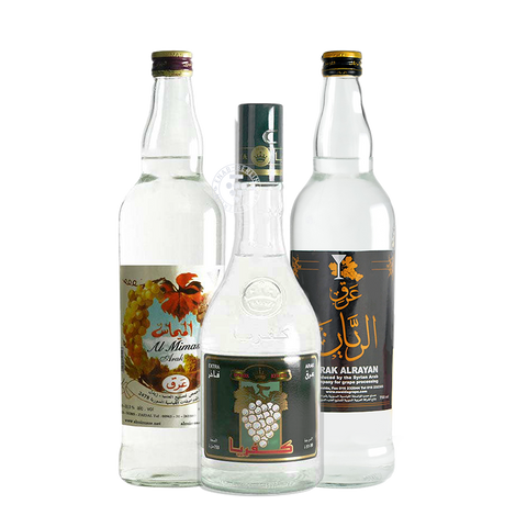 The 3 Musketeers SY Premium Syrian Arak Trio