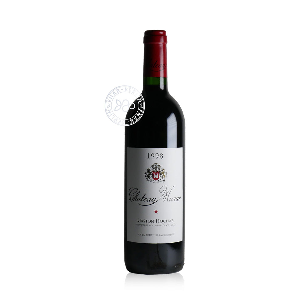 نبيذ شاتو موزار الأحمر 1998